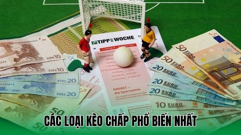 Kèo Chấp Là Gì? Bí Quyết Cược Kèo Bóng Handicap Luôn Thắng 3 Các loại kèo chấp phổ biến