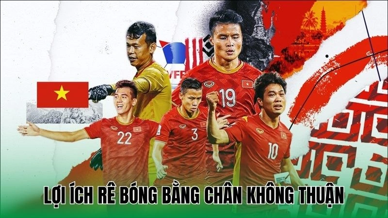 Cách Tập Rê Bóng Bằng Chân Không Thuận Hiệu Quả Nhất 2 Lợi ích rê bóng bằng chân không thuận